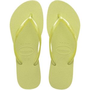 Sandálias Havaianas Slim, Verde Matcha
