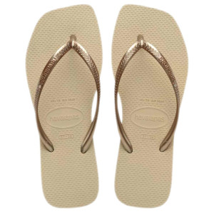 Sandálias Havaianas Slim Square, Areia