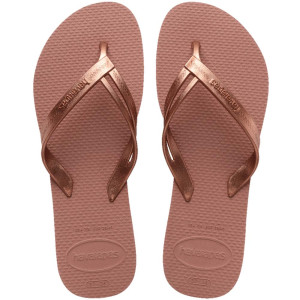 Sandálias Havaianas Elegance, Rosa Crocus