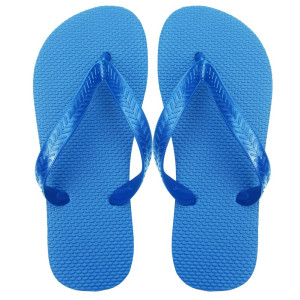 Chinelo Basic, Sr.Chinelo, 100% Borracha, Azul Royal