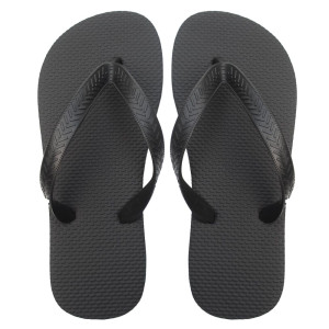 Chinelo Basic, Sr.Chinelo, 100% Borracha, Preto