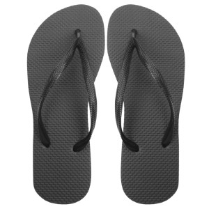 Chinelo Slim, Sr.Chinelo, 100% Borracha, Preto