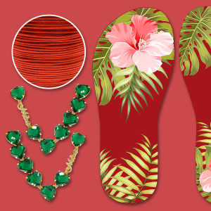 Lonita Floral e Cabedal Mãe