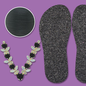 Lonita Glitter e Cabedal Victória