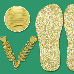 Lonita Glitter e Cabedal Ayla