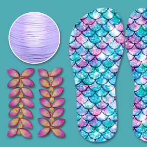 Lonita Escamas Sereia e Cabedal Mariah