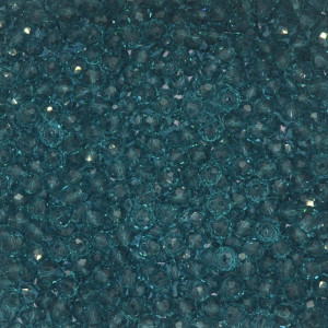 Cristal de Vidro, Rondel, 04mm, Verde Kentucky