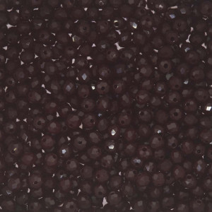 Cristal de Vidro, Rondel, 04mm, Vinho