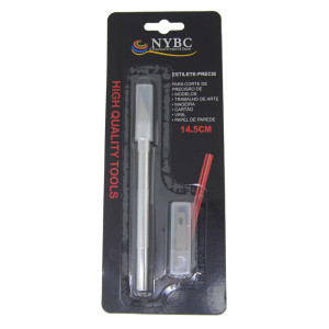 Estilete de Precisão Bisturi, Prata