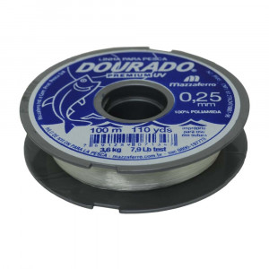 Linha de Nylon, Dourado Premium, 0.25mm
