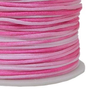 Fio de Seda, 1mm, Pink/Rosa