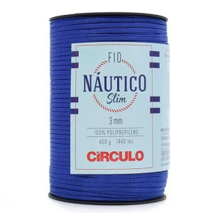 Fio Náutico Slim, Polipropileno, 3mm, Azul Bic