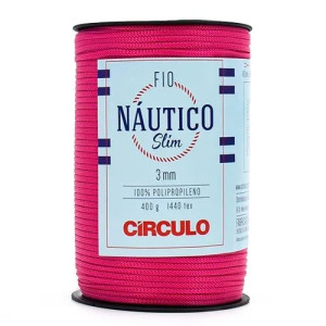 Fio Náutico Slim, Polipropileno, 3mm, Pink