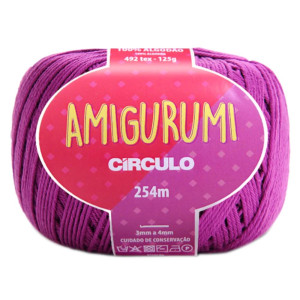 Fio Linha para Crochê, Círculo, Amigurumi, Alfazema