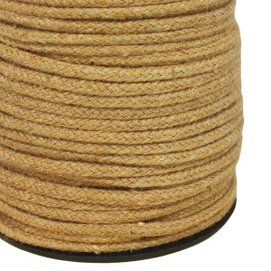 Cordão de Algodão com Alma, 3mm, Bege Caqui
