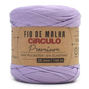 Fio de Malha Premium, 25mm, Lilás Suave