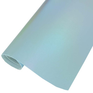 Lonita Emborrachada, Metalizada com Efeito Furtacor, Azul Bebê