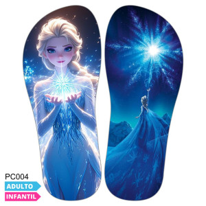 Lonita Sublimada, Elsa, Azul/Branco