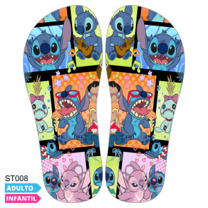Lonita Sublimada, Stitch, Colorido/Preto