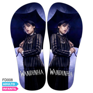 Lonita Sublimada, Wandinha, Vermelho/Amarelo