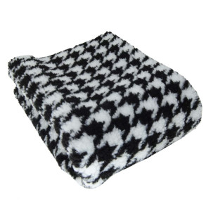 Pelúcia Jade, Pied de Poule, Preto/Branco