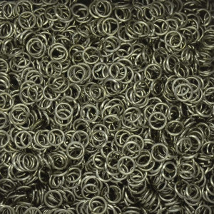 Argolinha de Metal, 05mm, Prata