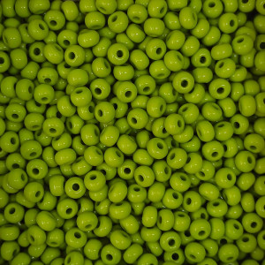 Miçangão Jablonex, 5/0, Verde Fosco