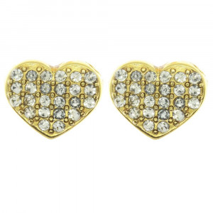 Piercing de Rebite, Coração com Strass