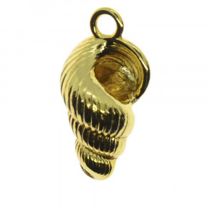 Pingente, Concha, Ouro