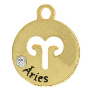 Pingente, Signo Áries, Ouro