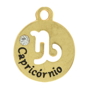 Pingente, Signo Capricórnio, Ouro