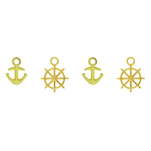 Kit Pingentes, Âncora e Leme