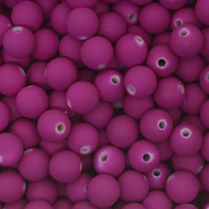 Pérola Emborrachada, 08mm, Rosa Pink