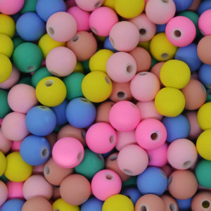 Pérola Emborrachada, 08mm, Colorido Claro