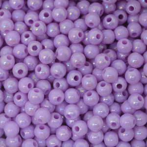 Pérola Irisada, 06mm, Lilás