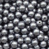 Pérola ABS, 08mm, Cinza Chumbo