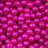 Pérola ABS, 08mm, Rosa Pink