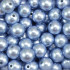 Pérola ABS, 12mm, Azul Acinzentado
