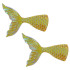 Aplique, Cauda de Sereia, Resina, Amarelo