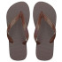 Chinelo Basic, Sr.Chinelo, 100% Borracha, Marrom Cacau