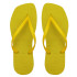 Chinelo Slim Square, Sr.Chinelo, 100% Borracha, Amarelo Solar