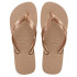 Sandálias Havaianas Top, Rose Gold