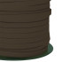 Fio de Couro Camurça, 5mm, Marrom Escuro