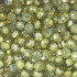 Cristal de Vidro, 08mm, Mesclado Metalizado/Transparente Verde Pistache
