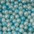 Pérola ABS, 08mm, Azul Mesclado