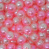 Pérola ABS, 10mm, Rosa Mesclado