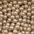 Pérola ABS, 08mm, Marrom