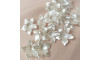 Flor ABS, 30mm, Creme