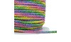 Tubo de Strass, 04mm, Fini para Cadarços, Colorido
