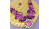 Cabedal Olívia, Banhado, Rebite, Roxo Fosco/Roxo